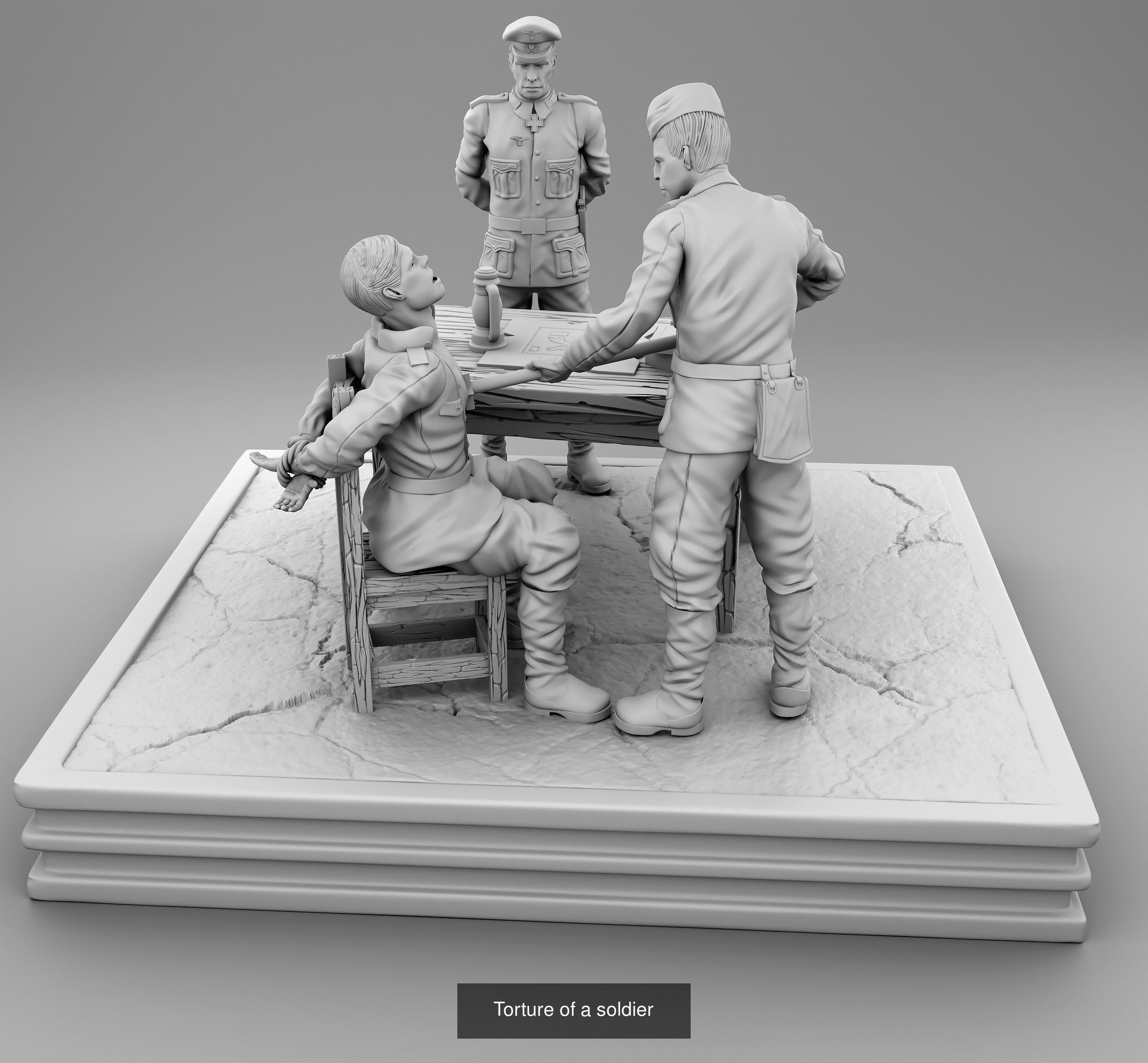 Soldiers WW2 3D Model Collection_20