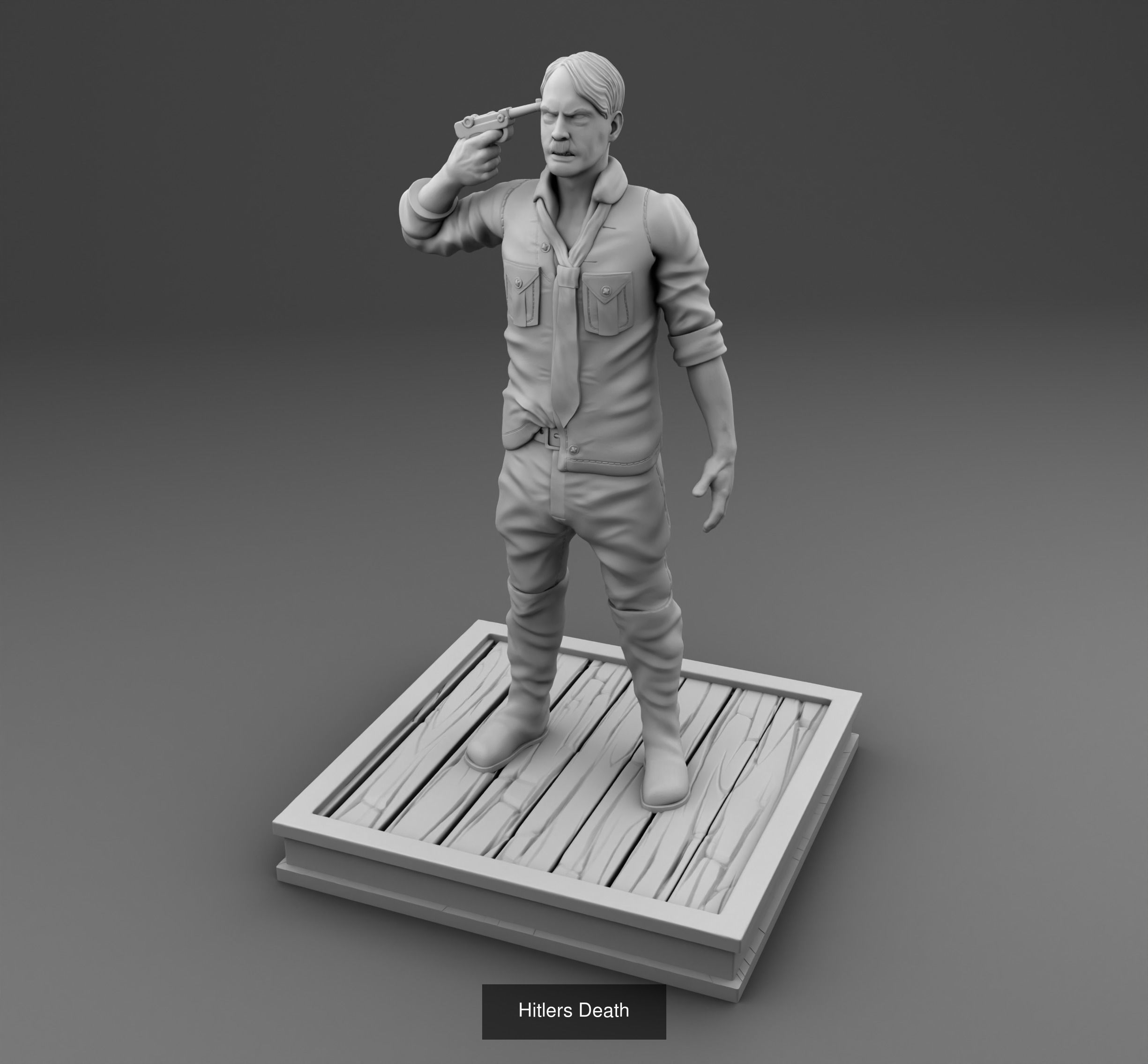 Soldiers WW2 3D Model Collection_10