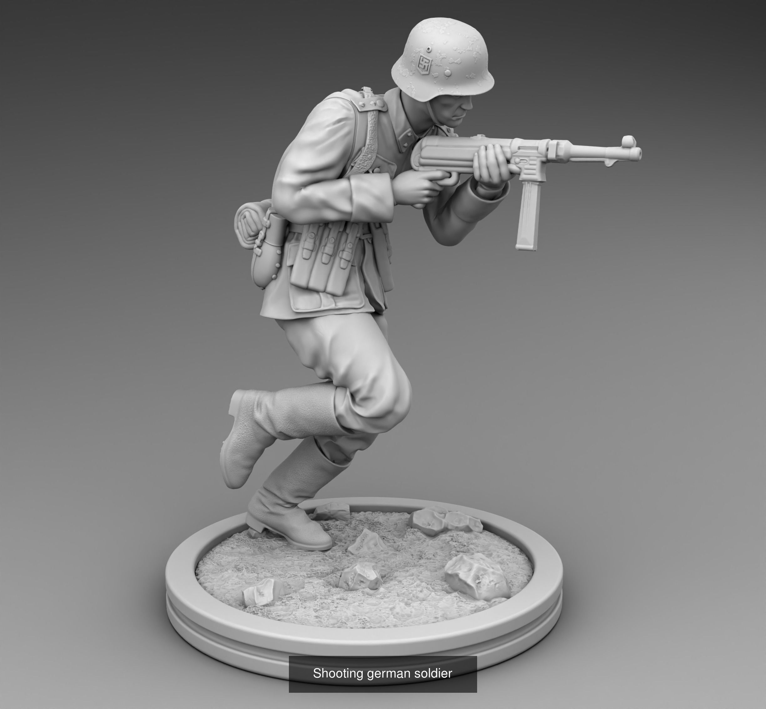 Soldiers WW2 3D Model Collection_15