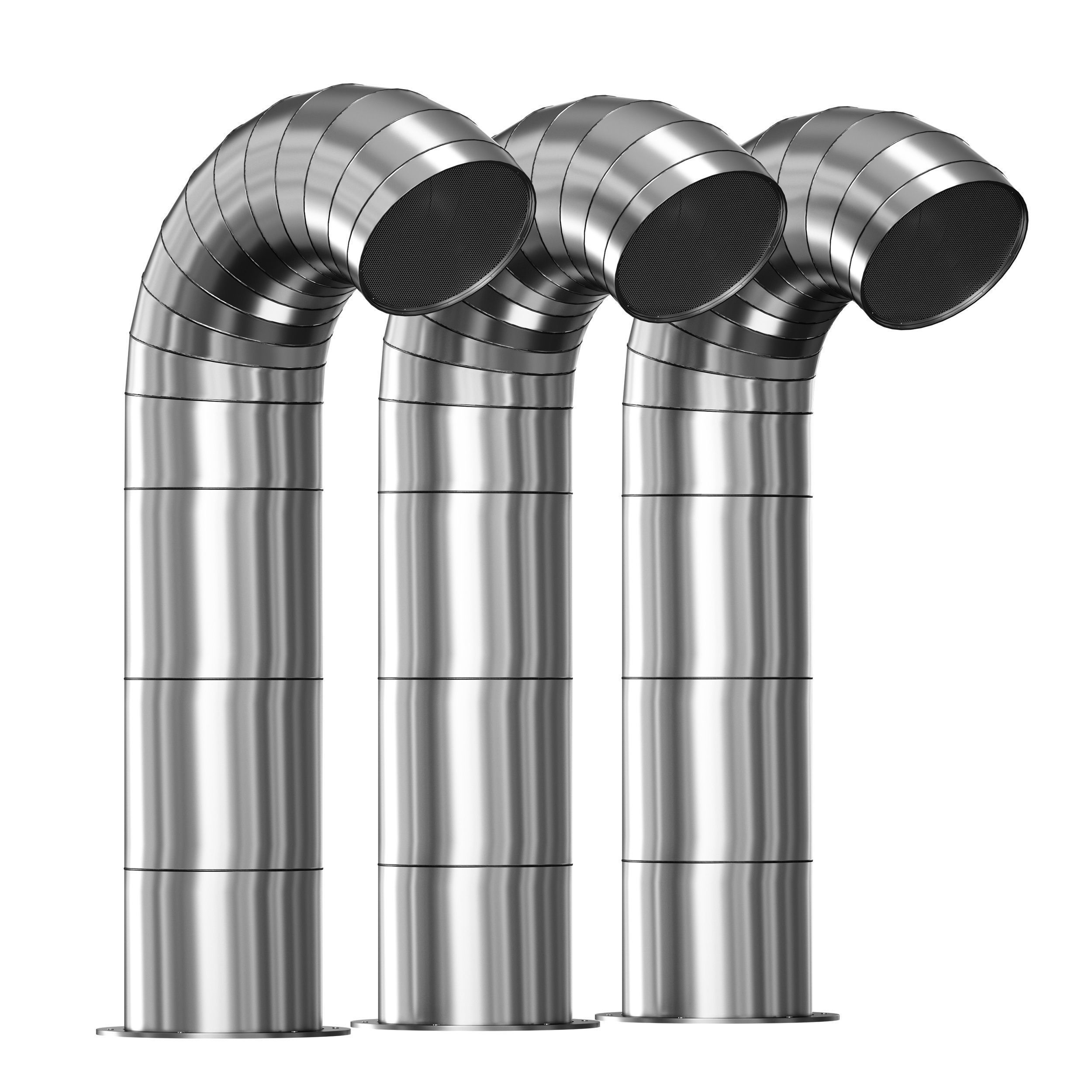 Ventilation pipe 3D model_4