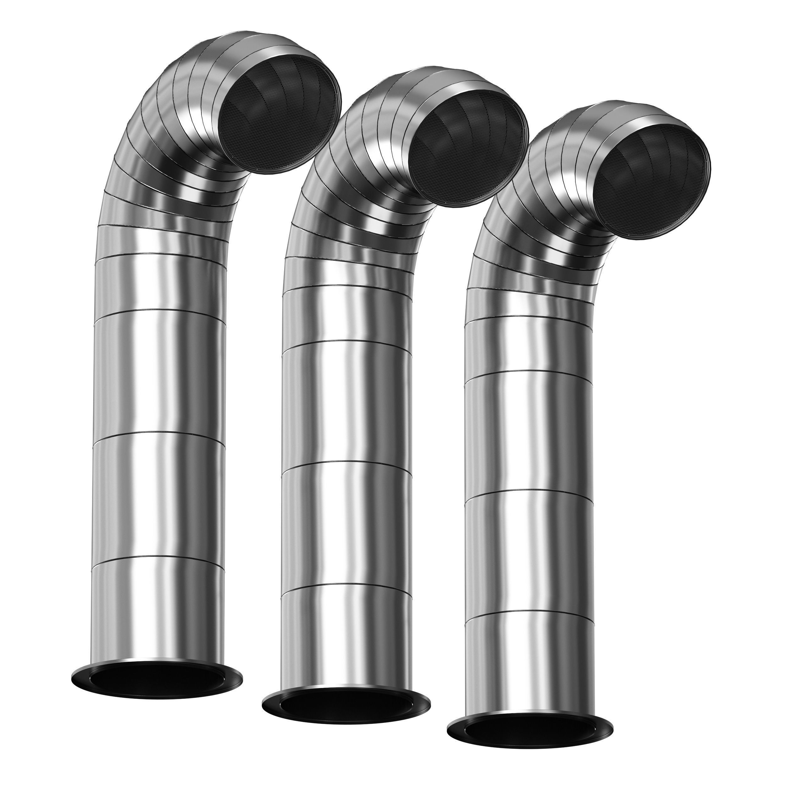 Ventilation pipe 3D model_5