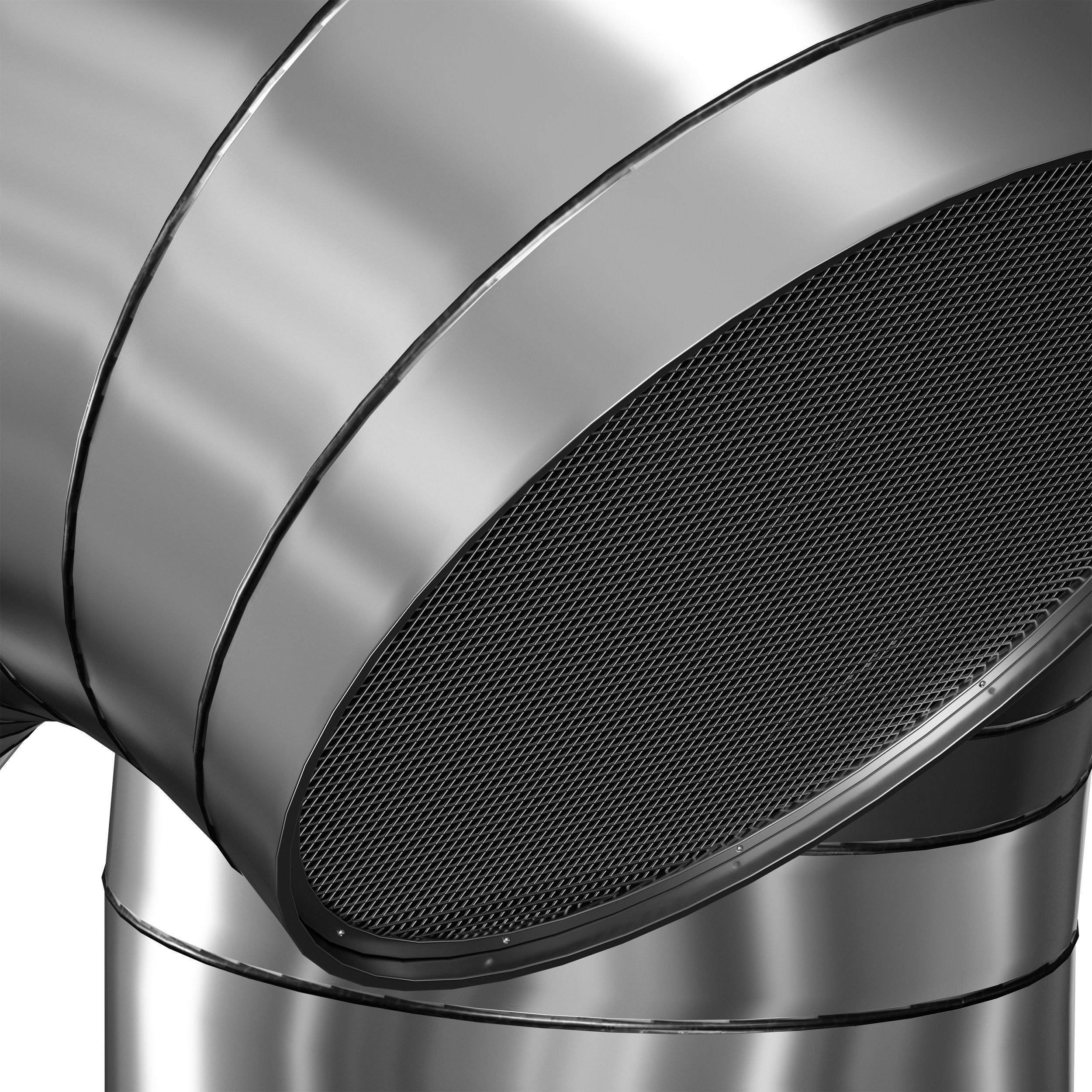 Ventilation pipe 3D model_11