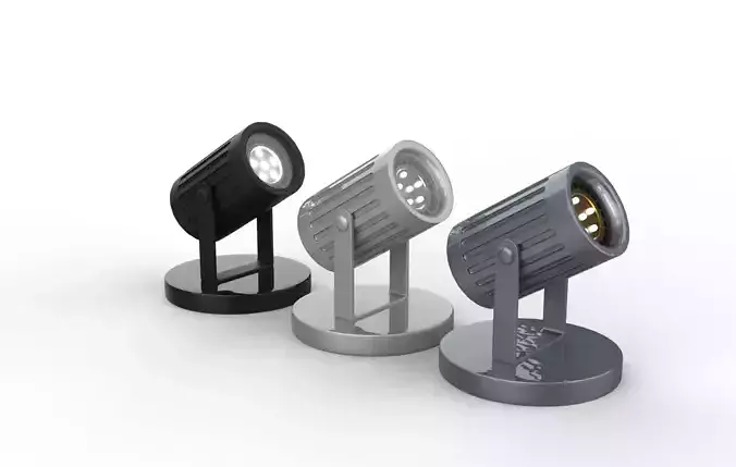 Indoor Spot Light 3D model