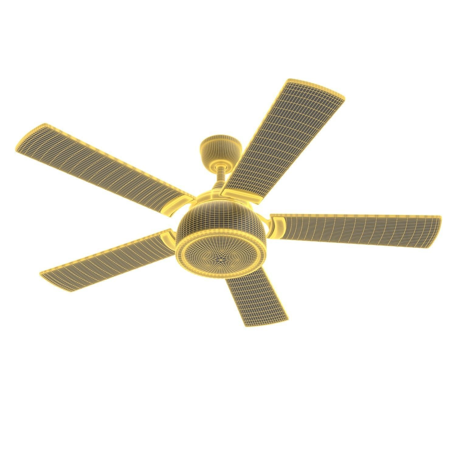 Prominence Home 51640 01 Potomac Smart Ceiling Fan PBR 3D model_5