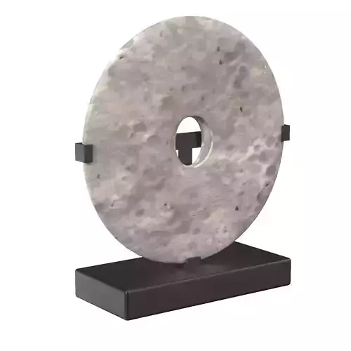 Round Sculpture Artwork PBR