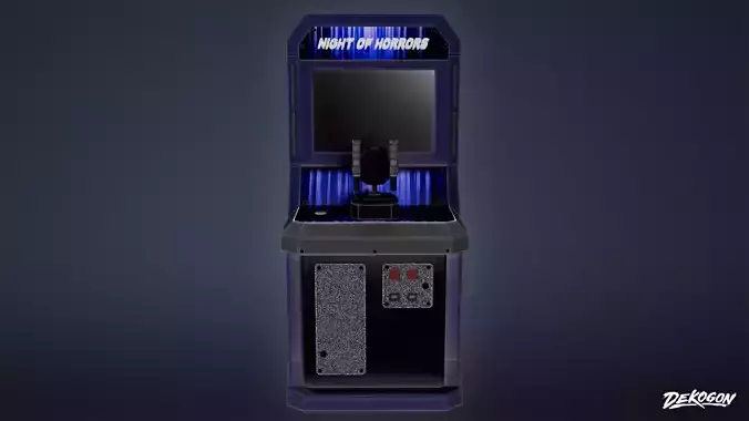 ARCADE - Shooter Arcade Machine 01 - LOW POLY