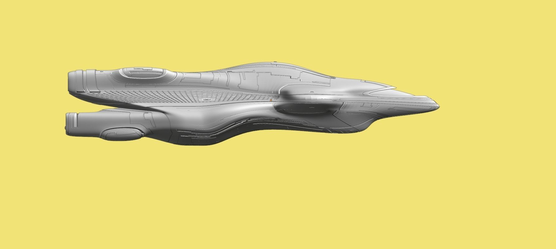 Dropship Spaceship 3D model_41