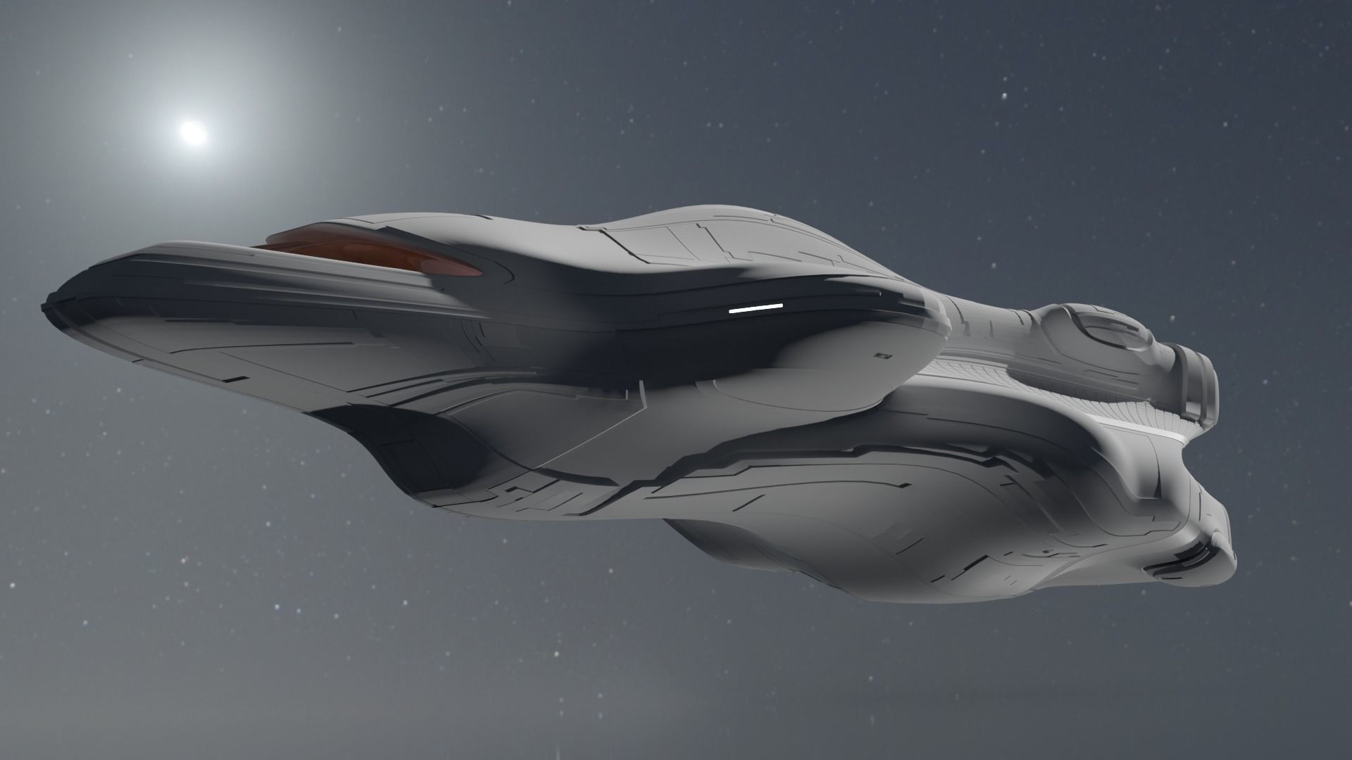 Dropship Spaceship 3D model_27