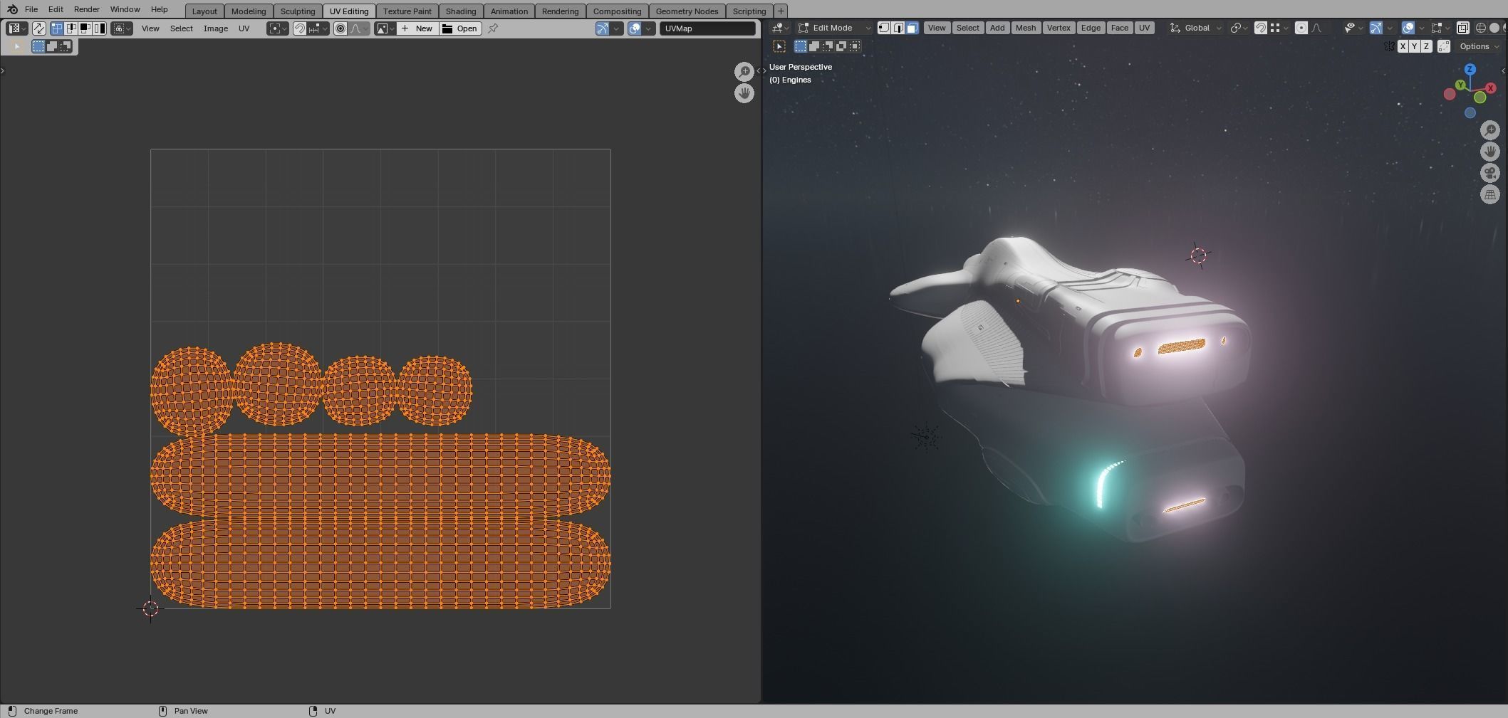 Dropship Spaceship 3D model_53