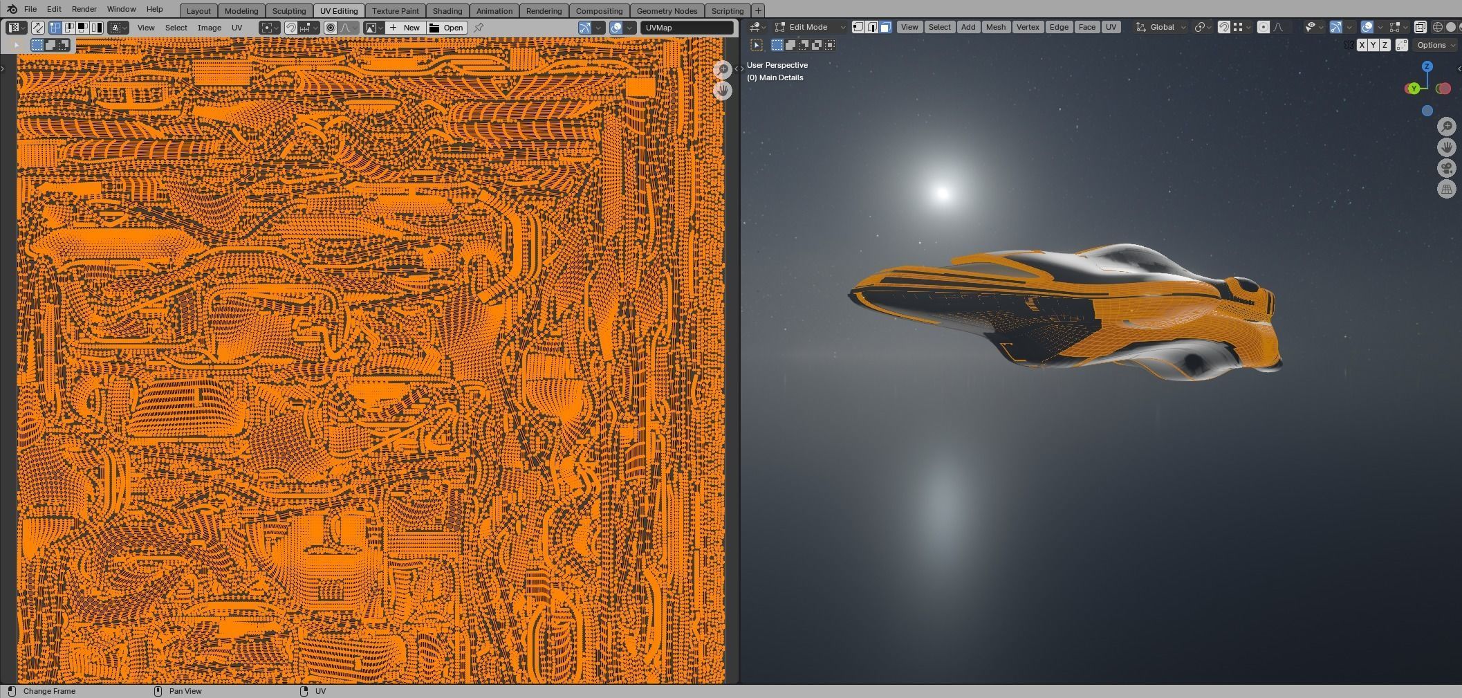 Dropship Spaceship 3D model_56