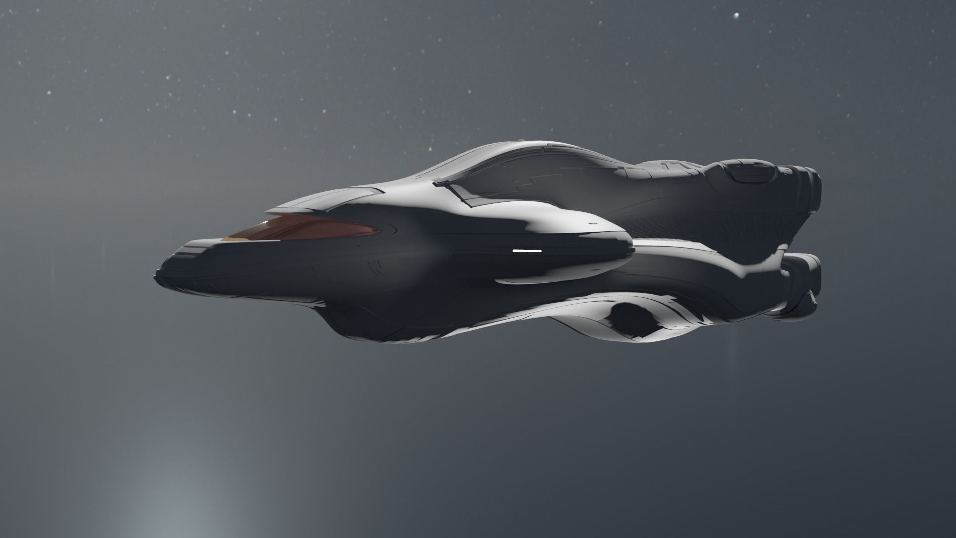 Dropship Spaceship 3D model_31