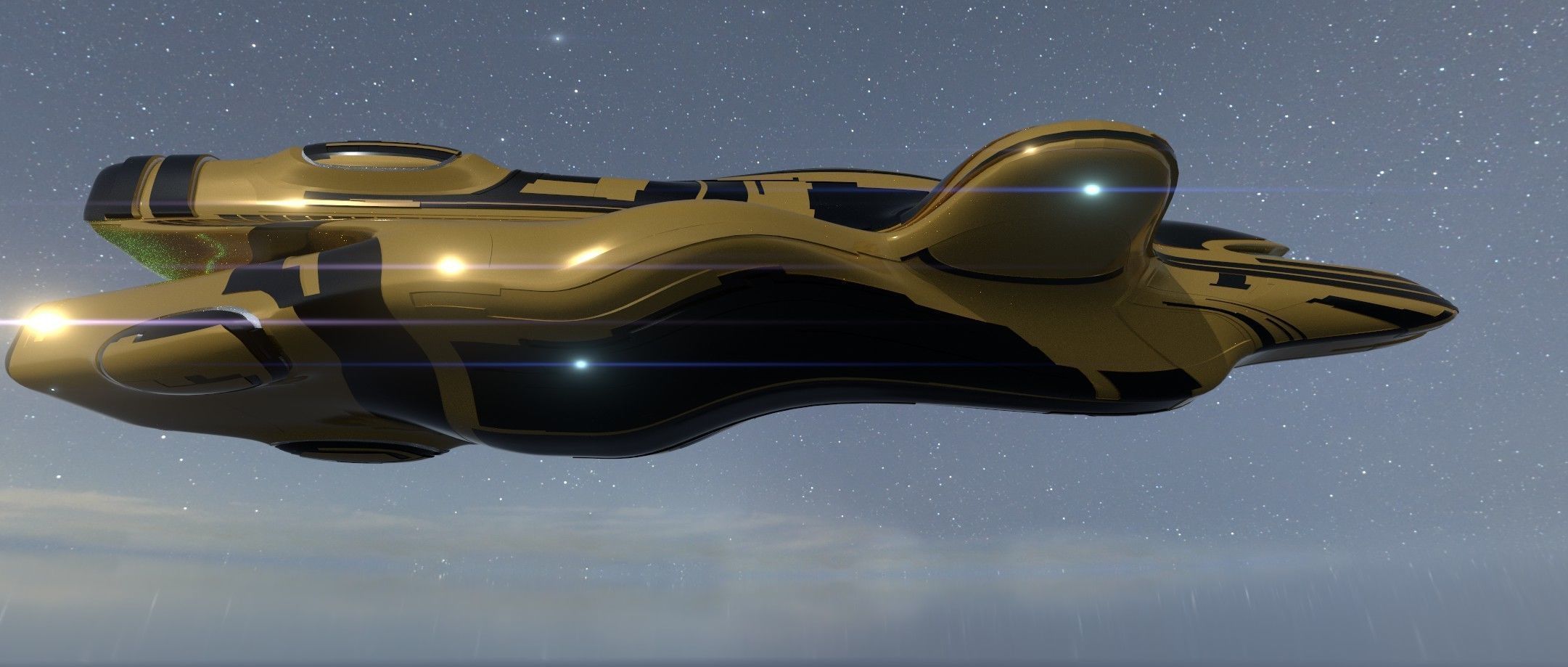 Dropship Spaceship 3D model_18