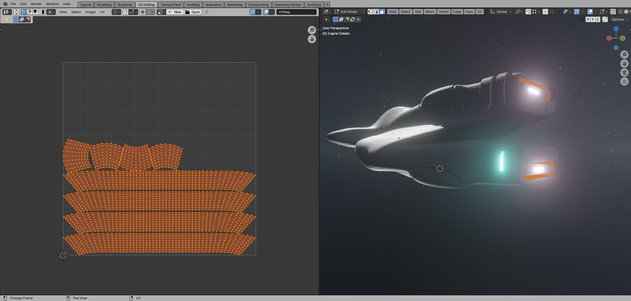 Dropship Spaceship 3D model_52