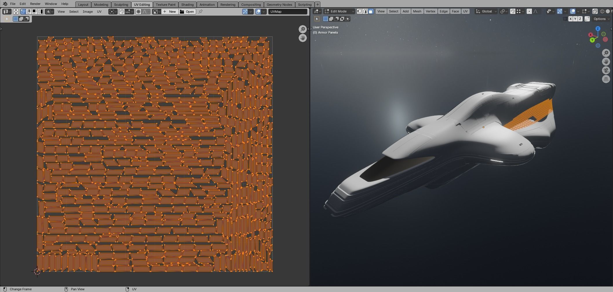 Dropship Spaceship 3D model_55