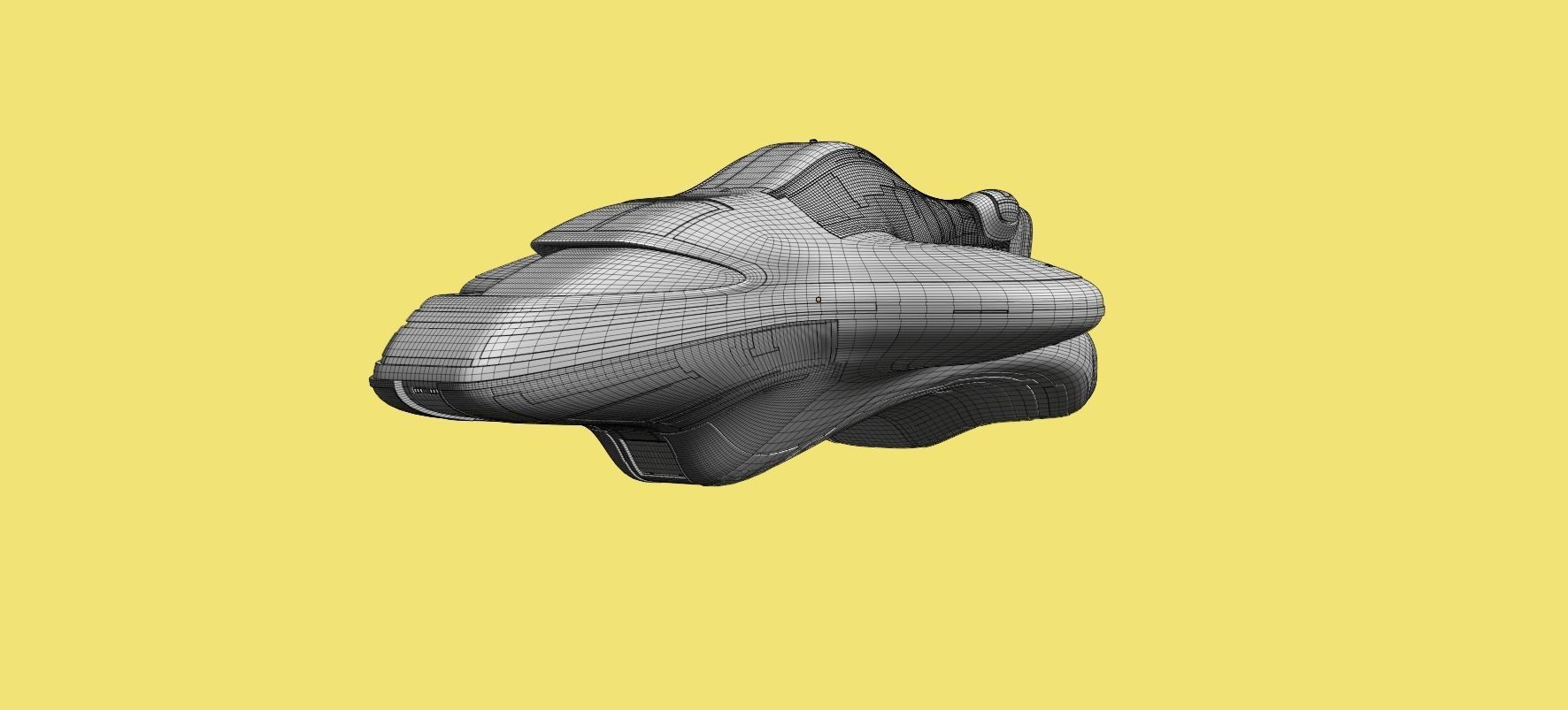 Dropship Spaceship 3D model_47