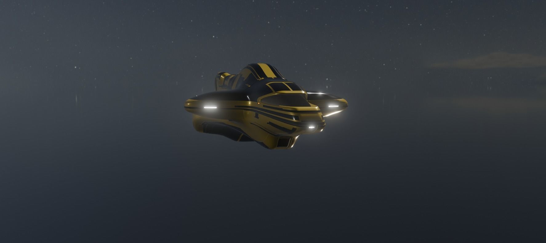 Dropship Spaceship 3D model_15