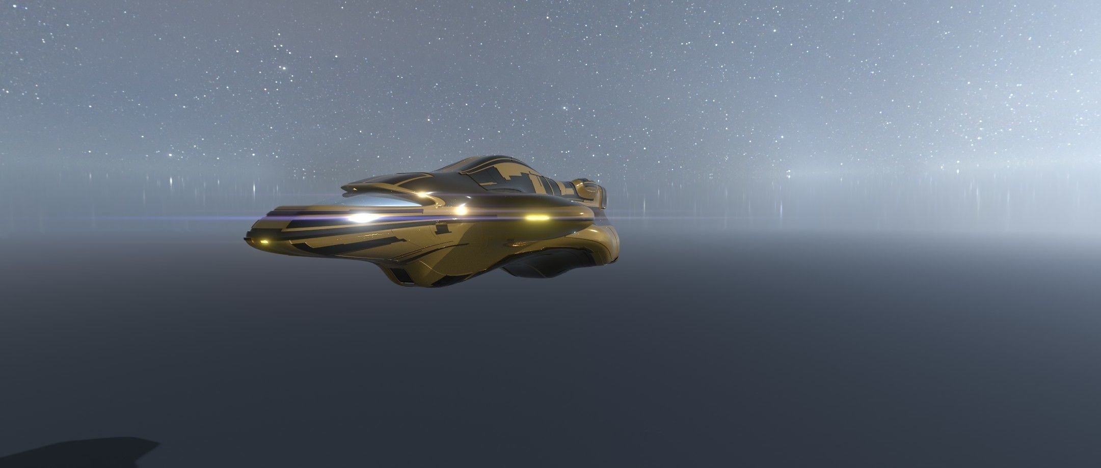 Dropship Spaceship 3D model_5