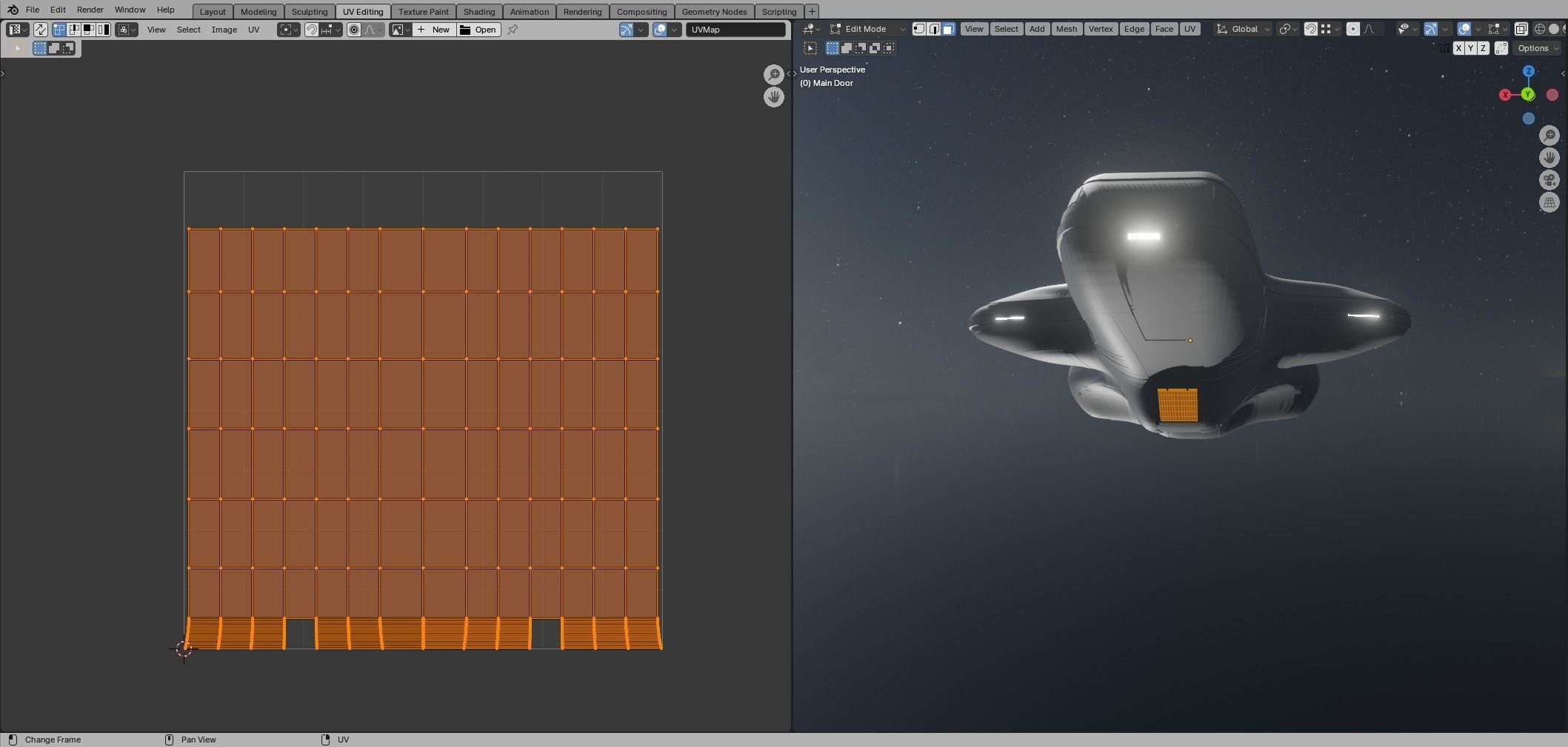 Dropship Spaceship 3D model_57