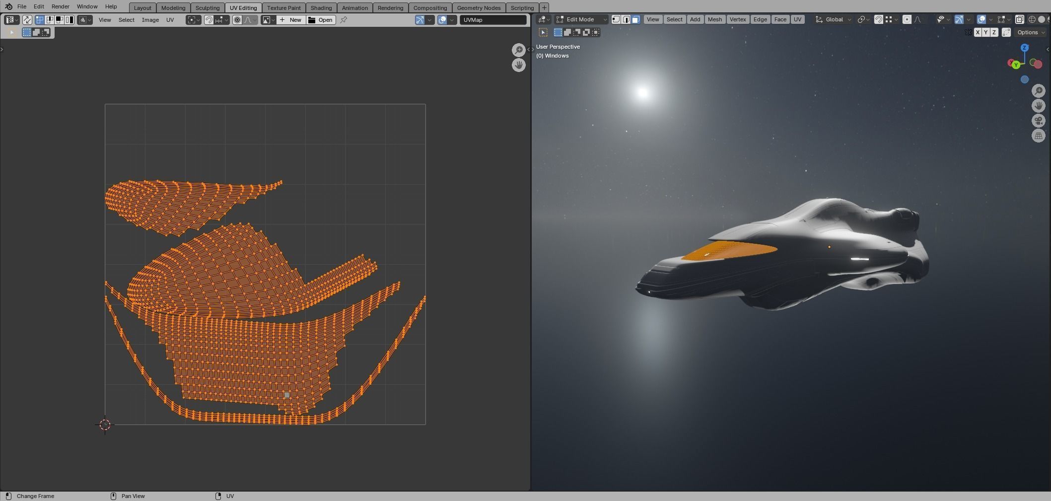 Dropship Spaceship 3D model_54