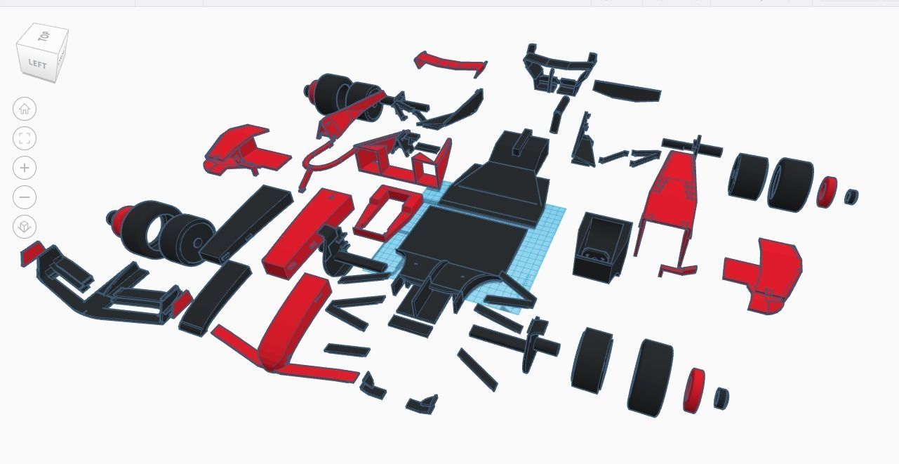 3D Printable Ferrari SF-24 3D print model_8