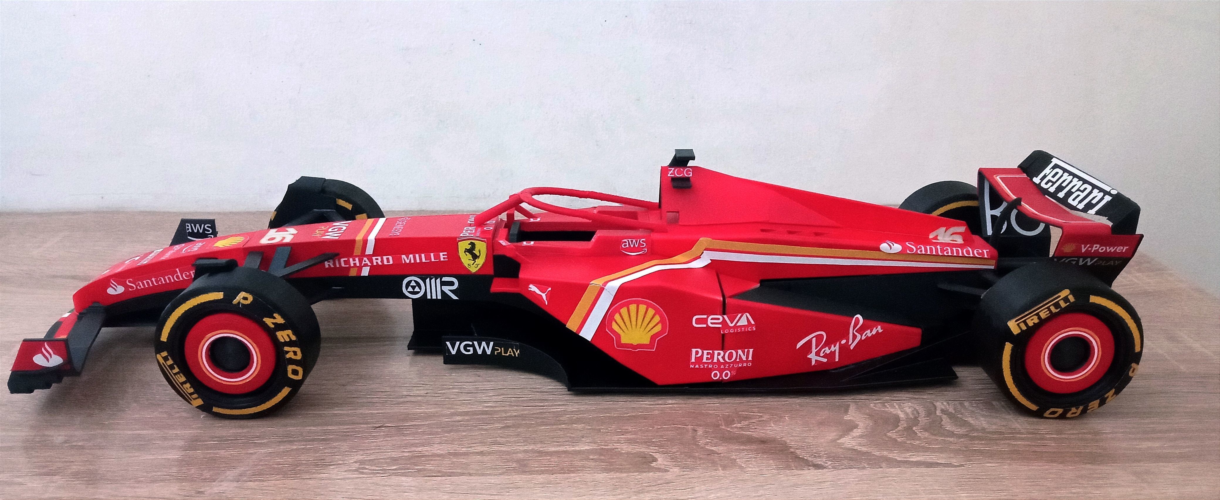 3D Printable Ferrari SF-24 3D print model_1