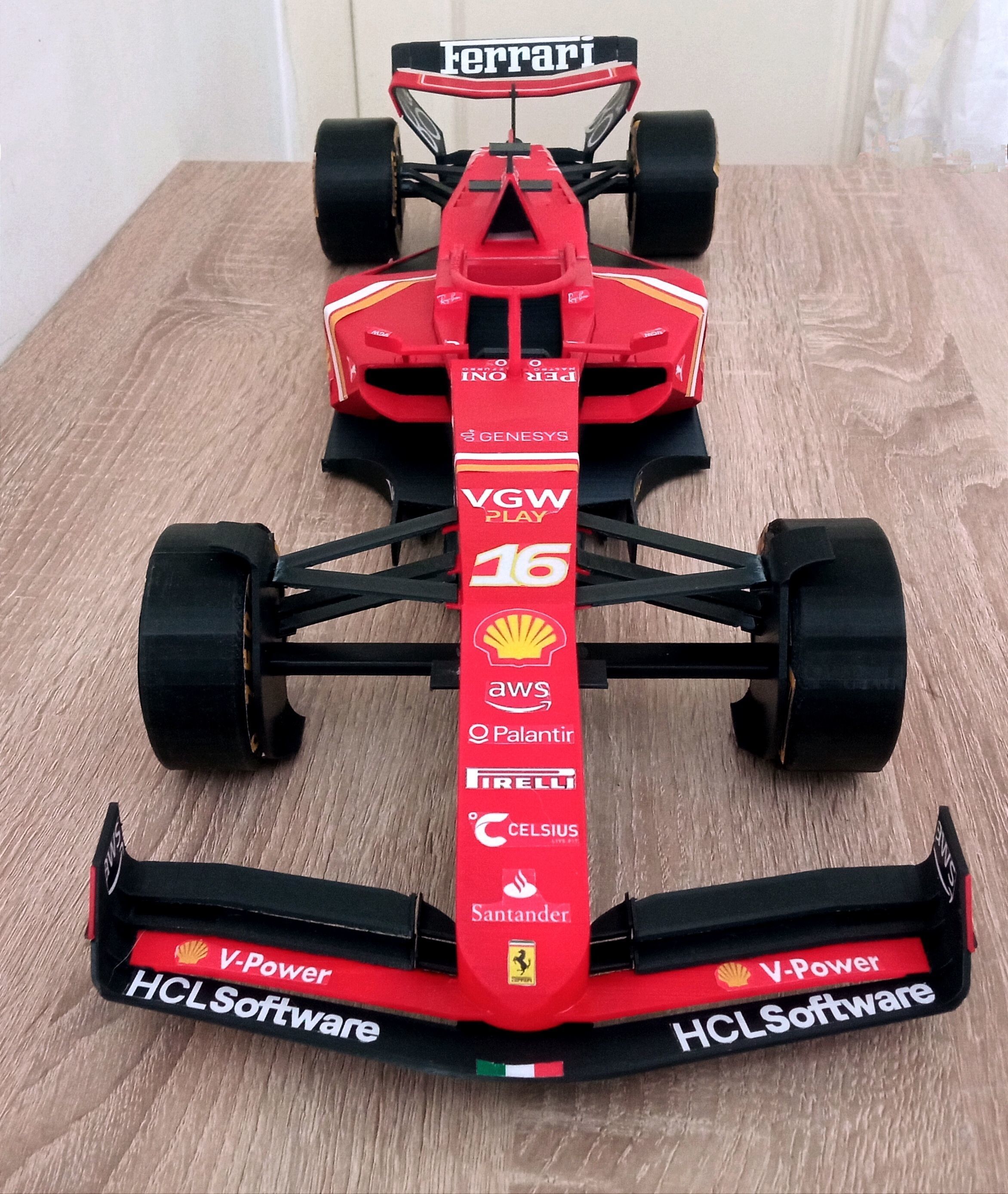 3D Printable Ferrari SF-24 3D print model_2