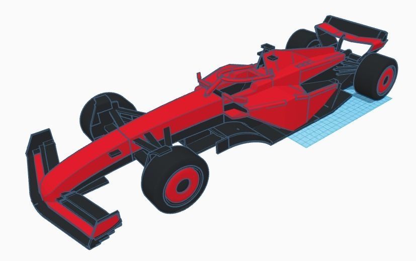 3D Printable Ferrari SF-24 3D print model_5