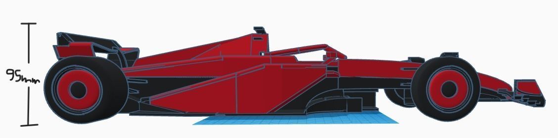 3D Printable Ferrari SF-24 3D print model_7