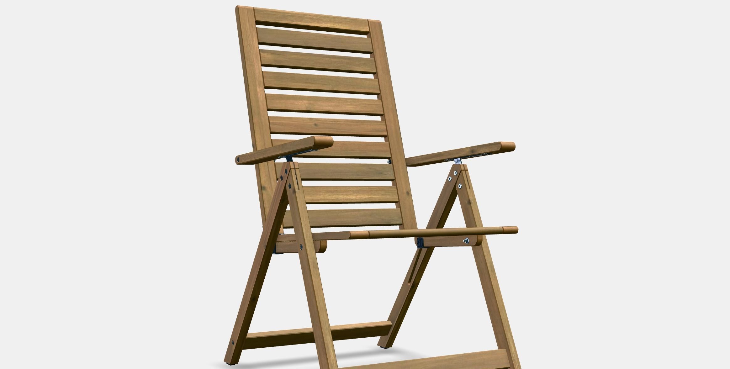 NAMMARO Reclining chair outdoor Low-poly 3D model_8