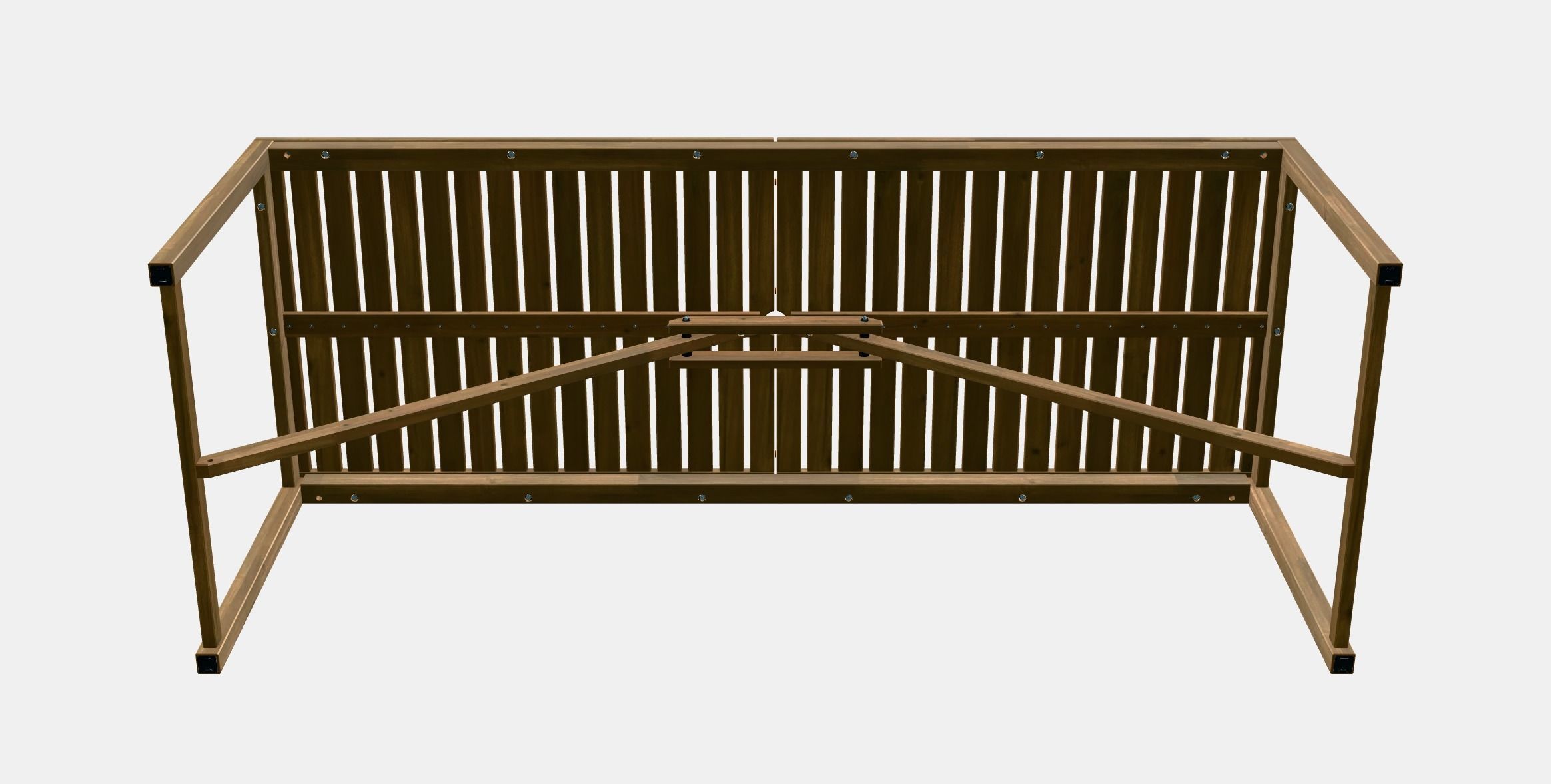 NAMMARO Table outdoor 2 Low-poly 3D model_8