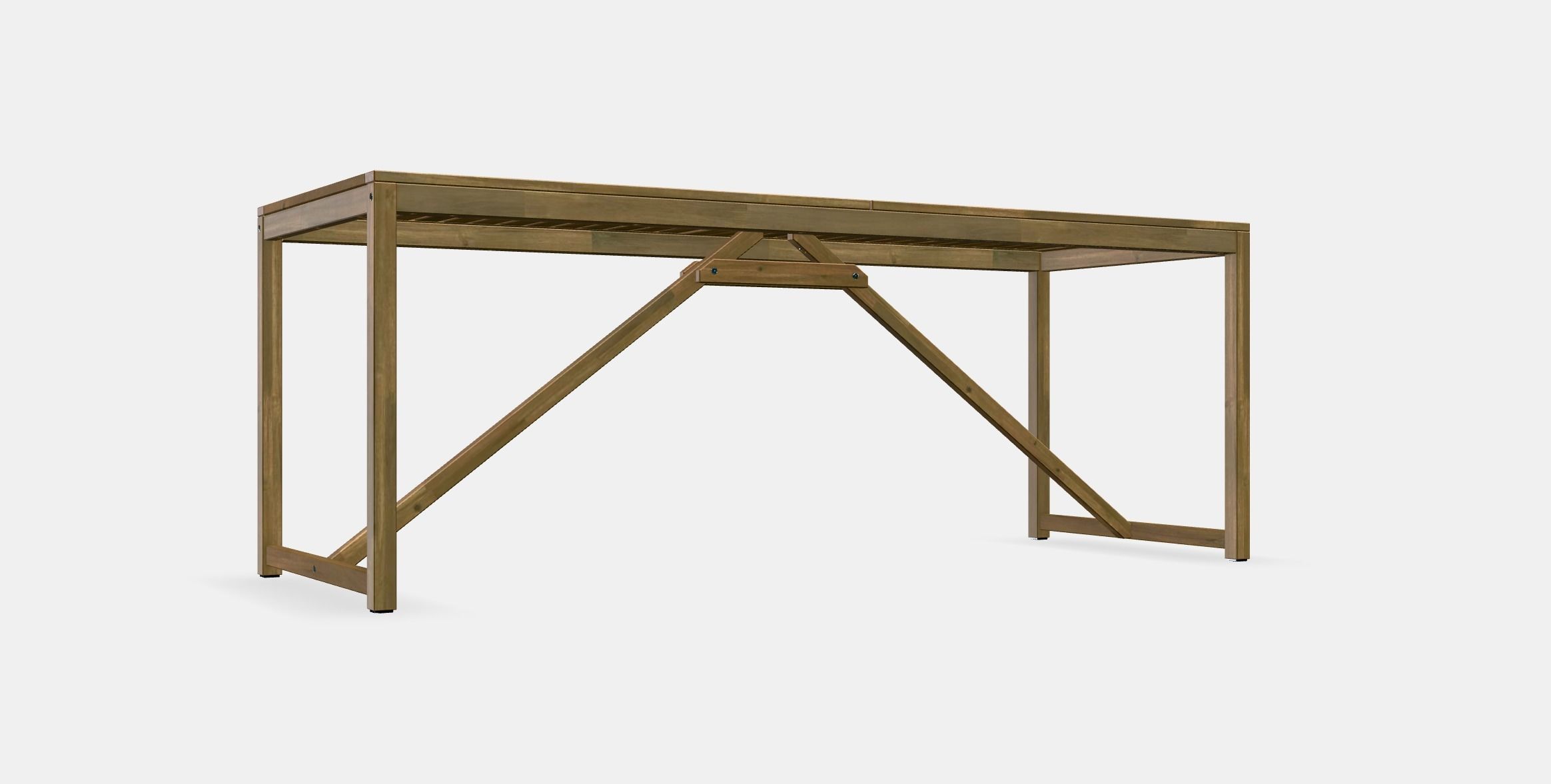 NAMMARO Table outdoor 2 Low-poly 3D model_9