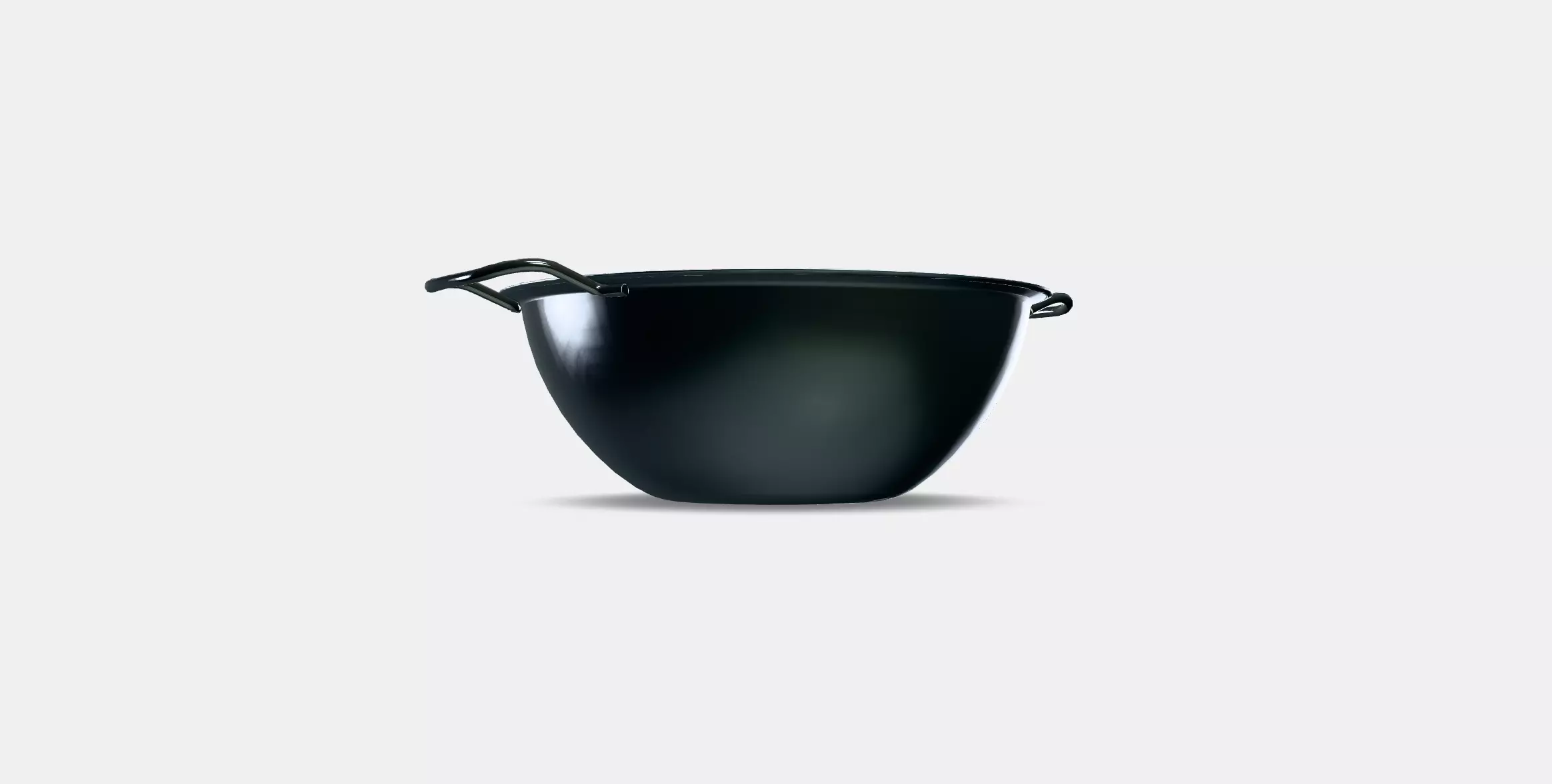 KLOCKREN Doubleboiler insert Low-poly 3D model