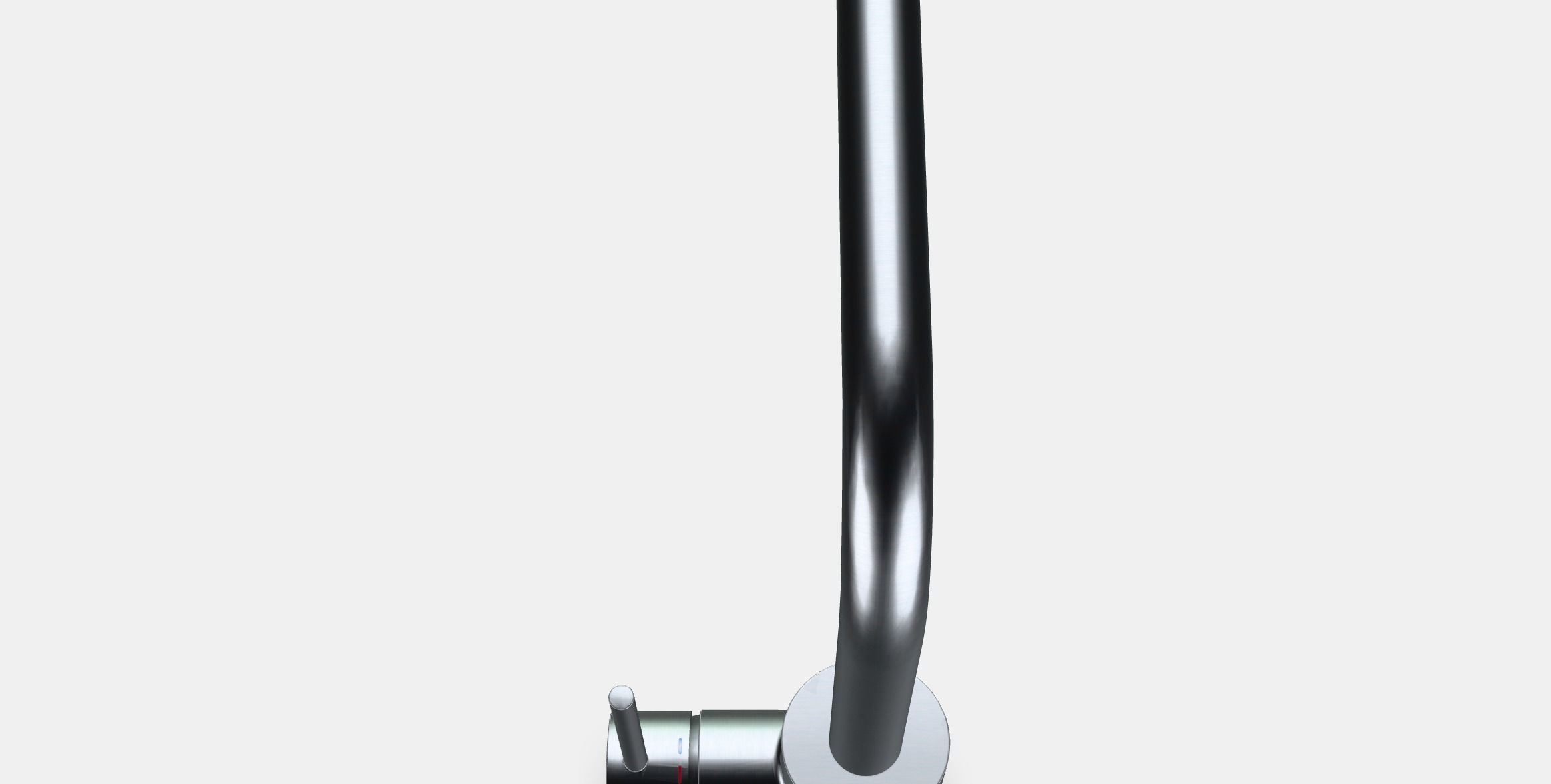 TAMNAREN Kitchen mixer tap w sensor Low-poly 3D model_4