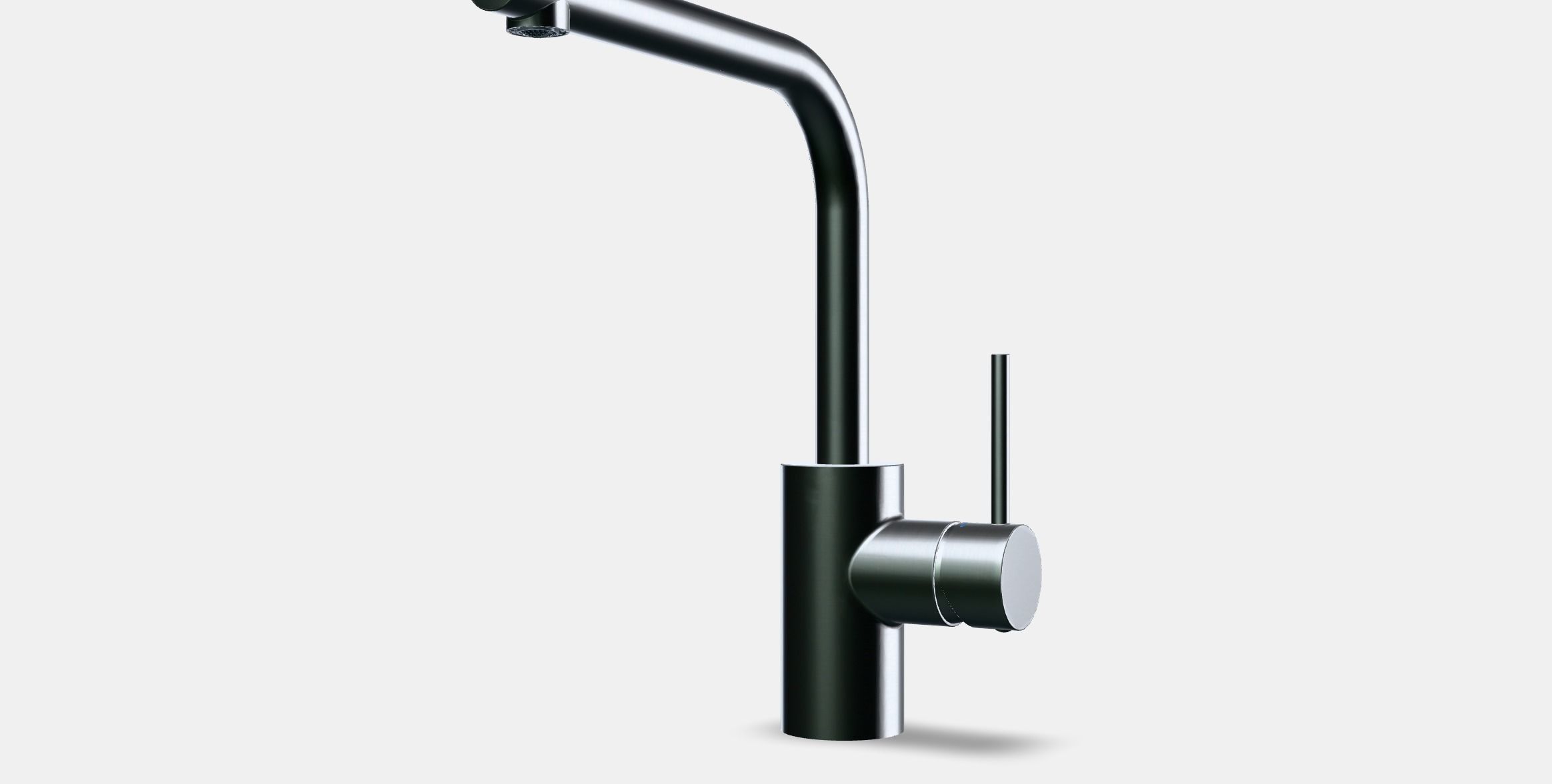 TAMNAREN Kitchen mixer tap w sensor Low-poly 3D model_13