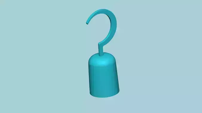 Finger Pirate Hook - Printable STL Toy