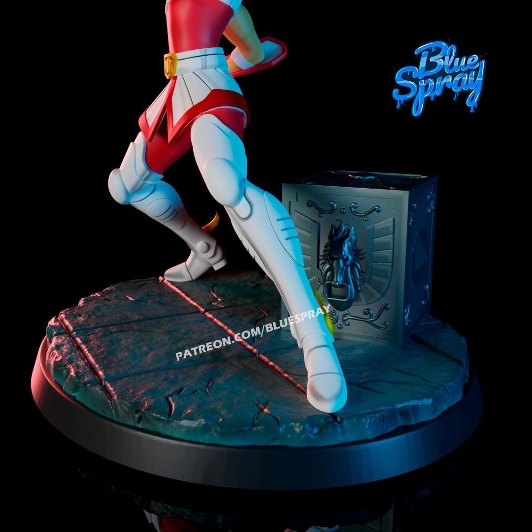 PEGASUS SEIYA  3D print model_2