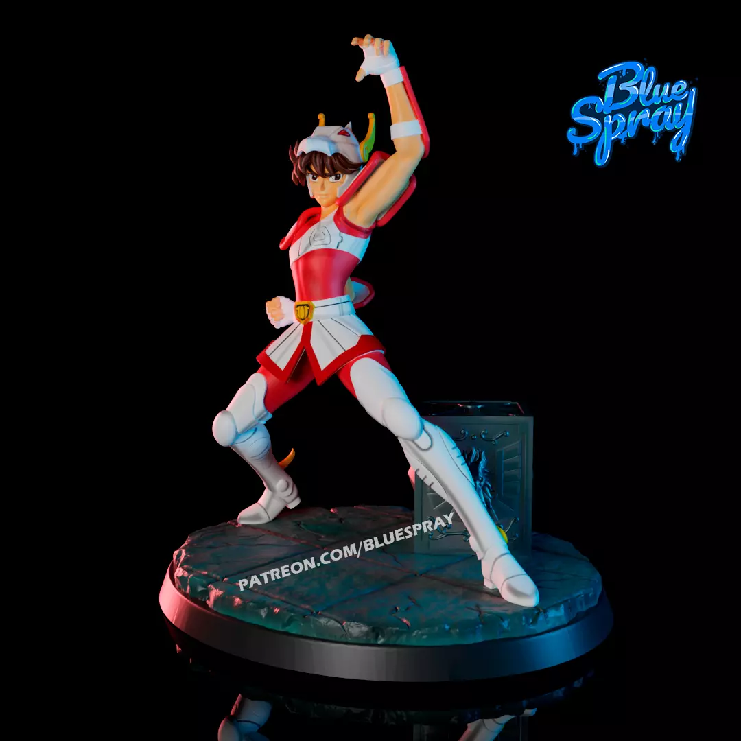 PEGASUS SEIYA  3D print model_0