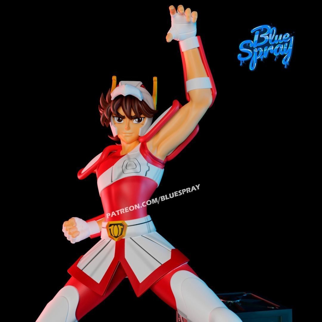 PEGASUS SEIYA  3D print model_1