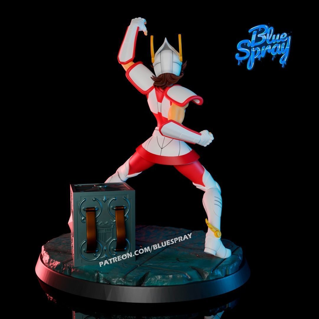 PEGASUS SEIYA  3D print model_3