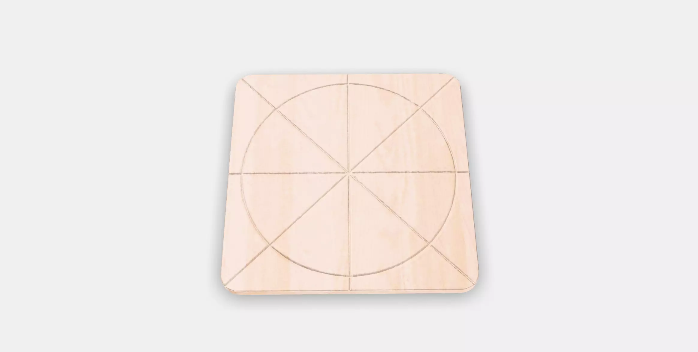 SAPORTMAL Chopping board Low-poly 3D model_0