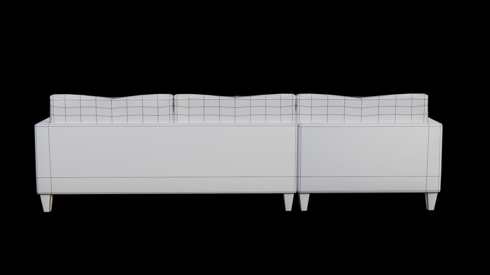 Modular Sofa 3D model_10