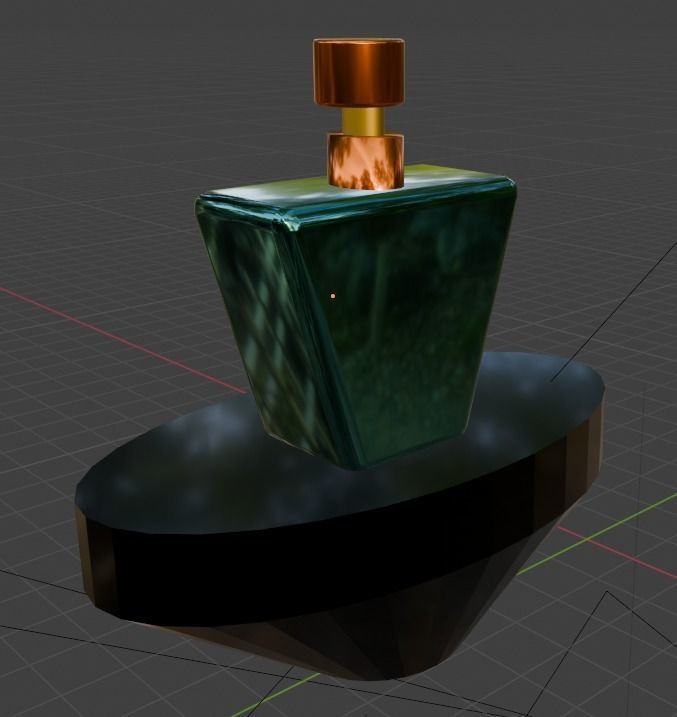 Perfume 3D Model in Blender 3D model_4