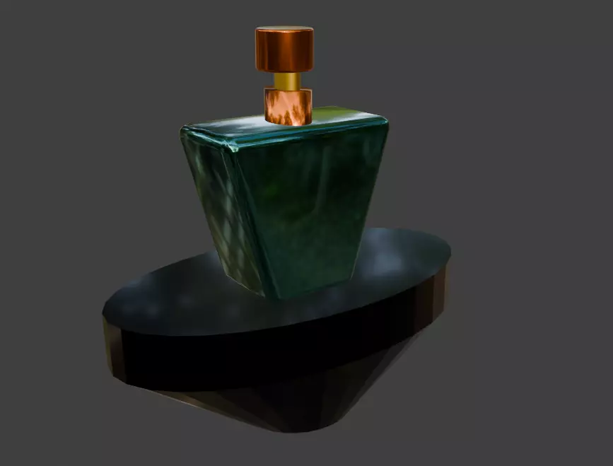 Perfume 3D Model in Blender 3D model_0