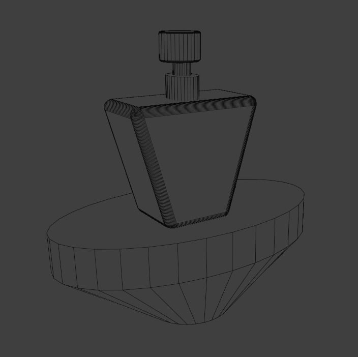 Perfume 3D Model in Blender 3D model_2