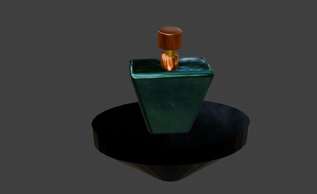 Perfume 3D Model in Blender 3D model_5