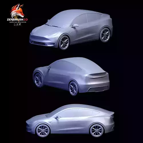 TESLA CAR - 3D PRINTIG 3D print model