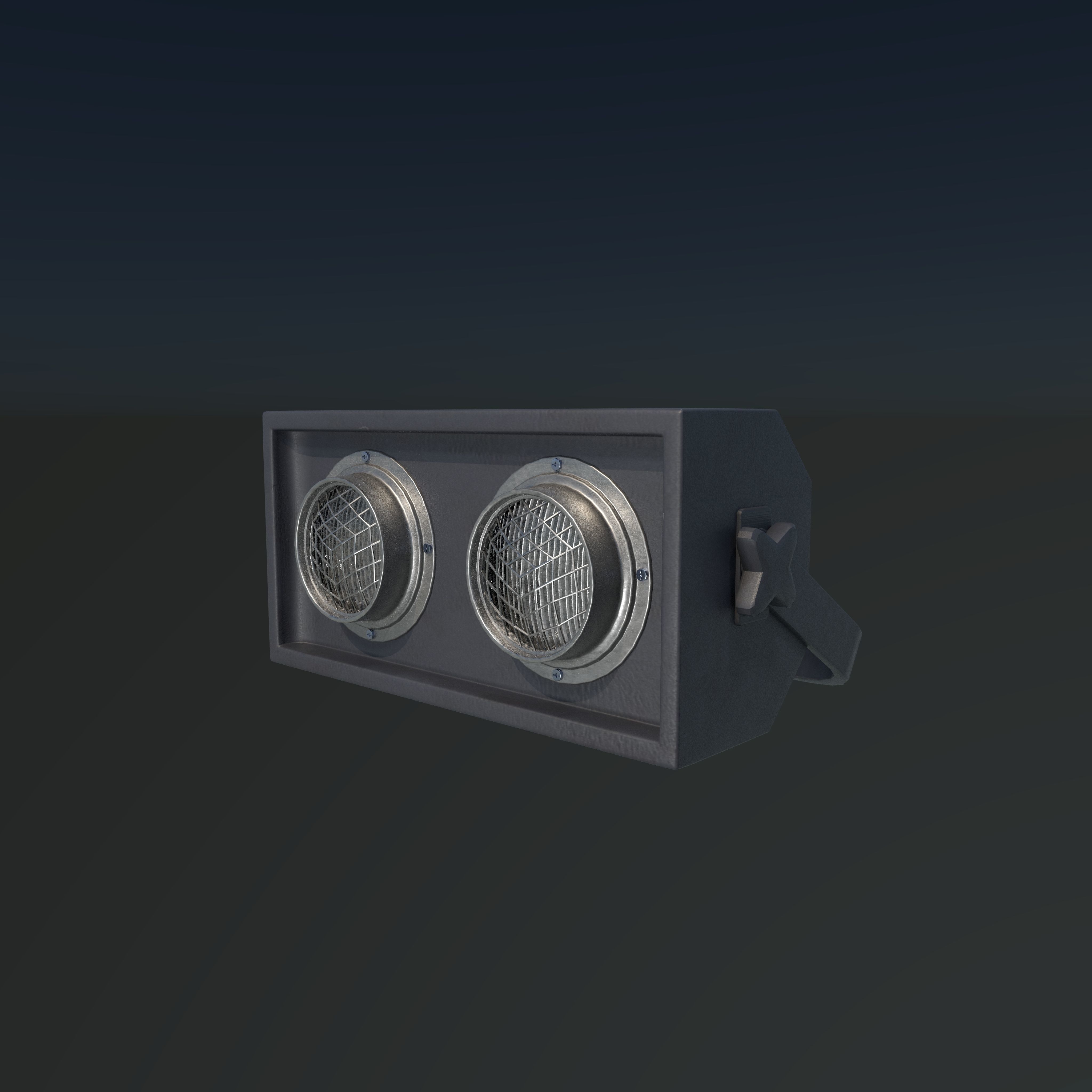 Stage Blinder 3D model_7