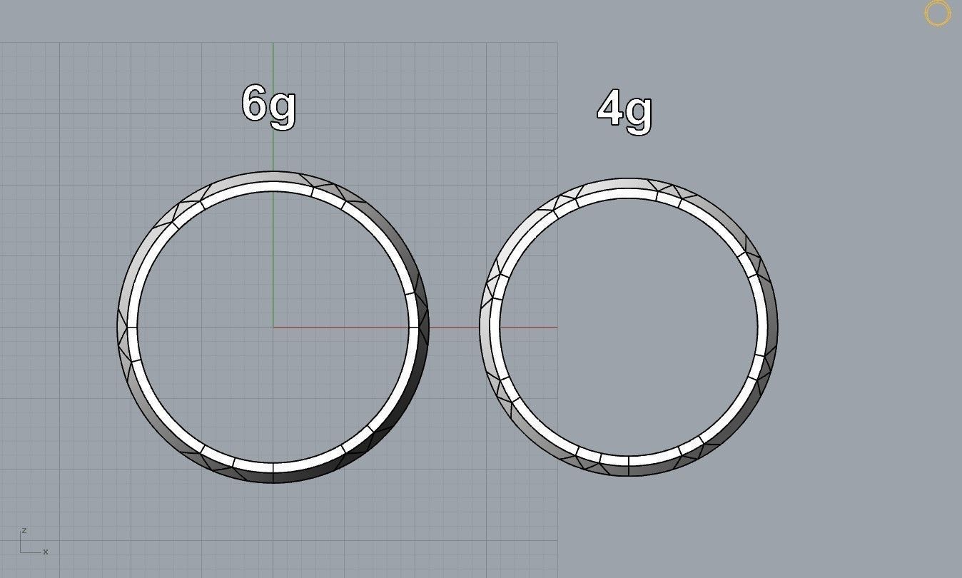 Tiffany T ring 3D print model_8