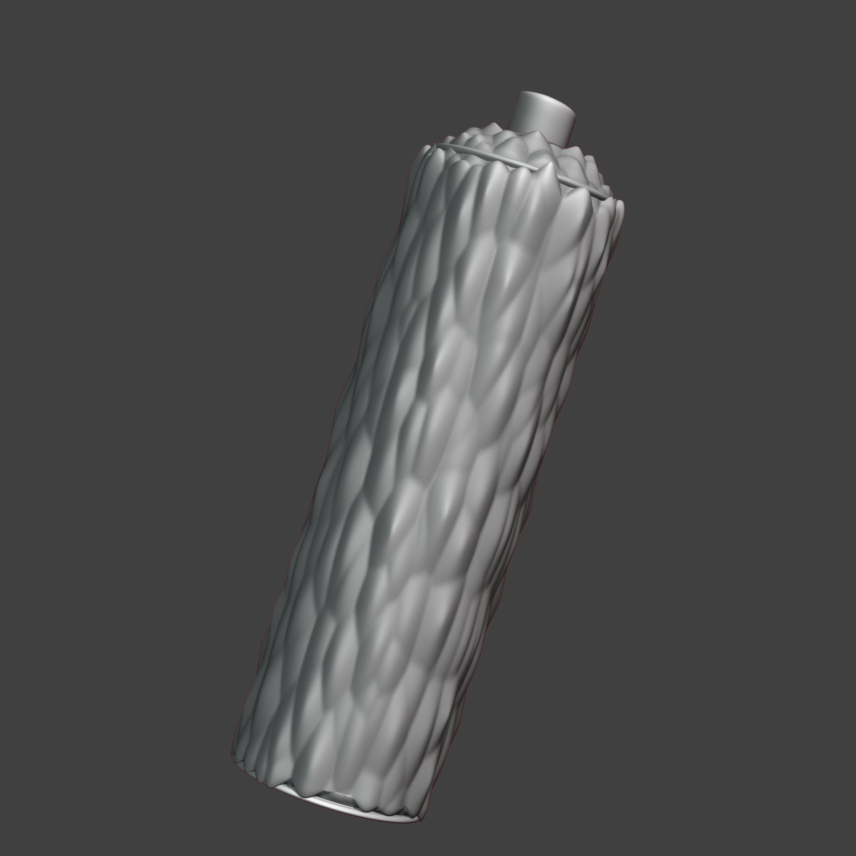 Lava Spray Low-poly 3D model_1