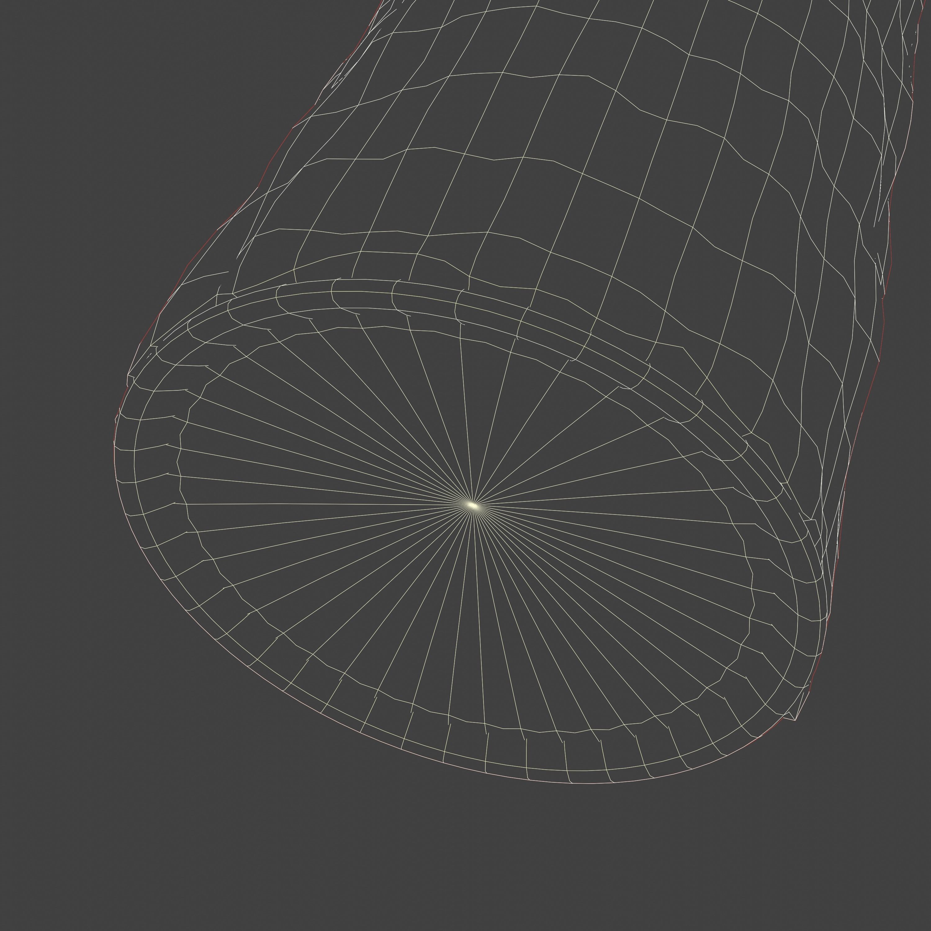 Lava Spray Low-poly 3D model_3